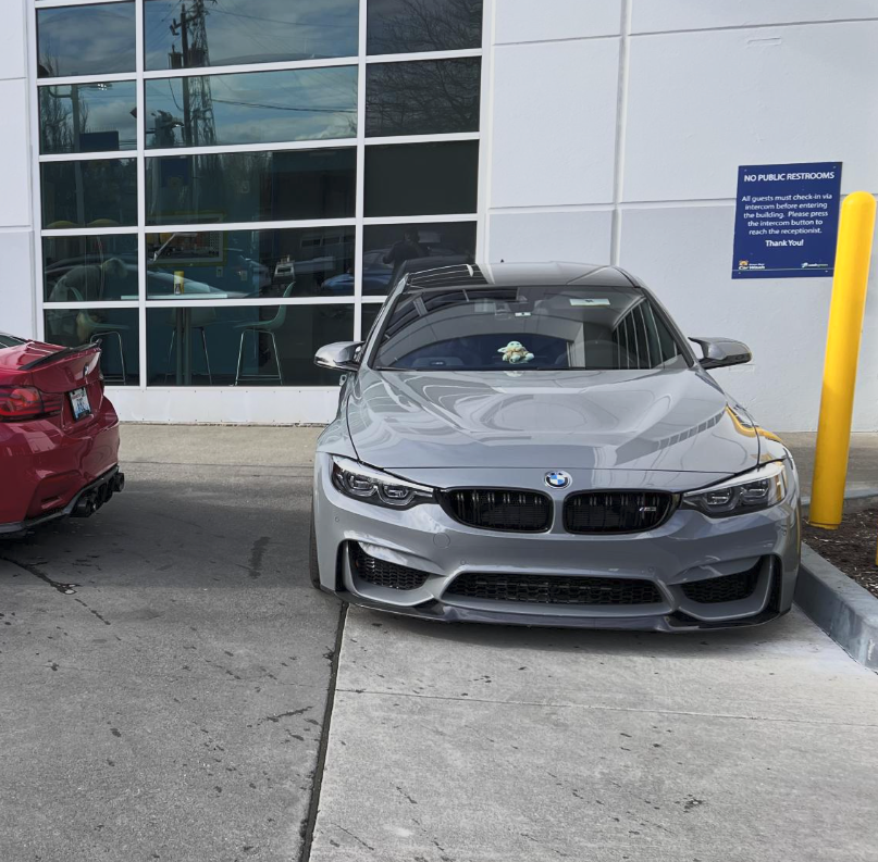 BMW F80 M3 F82 M4 Cs Style V2 Carbon Fiber Front Bumper Lip Kit | Trofeo Composites