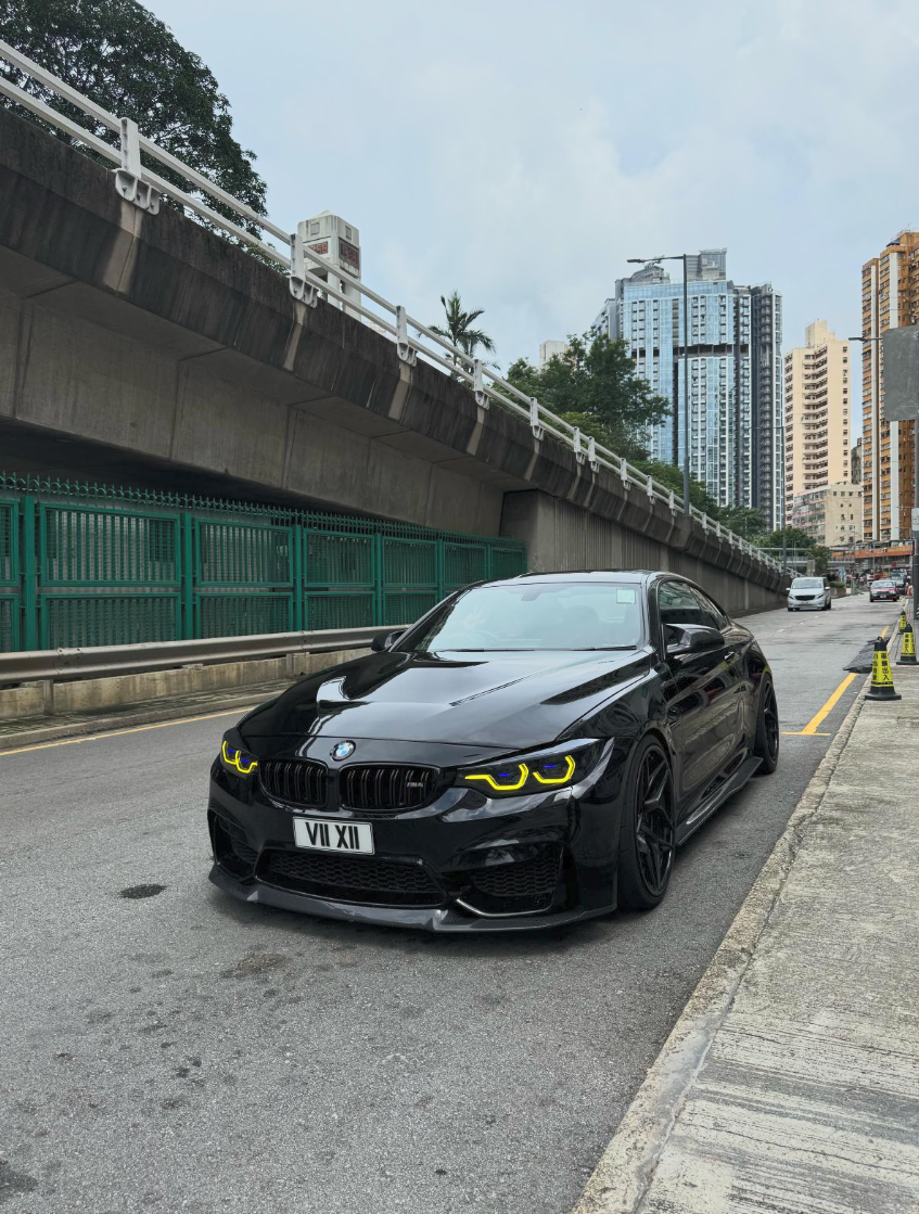 BMW F80 M3 F82 M4 Cs Style V2 Carbon Fiber Front Bumper Lip Kit | Trofeo Composites