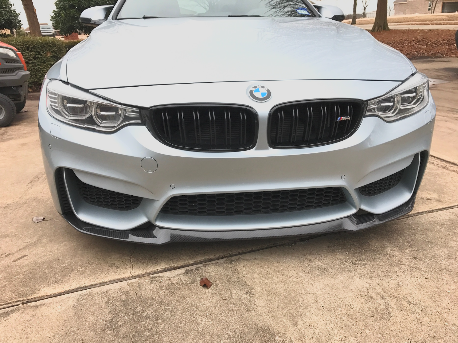 BMW F80 M3 F82 M4 Cs Style V2 Carbon Fiber Front Bumper Lip Kit | Trofeo Composites