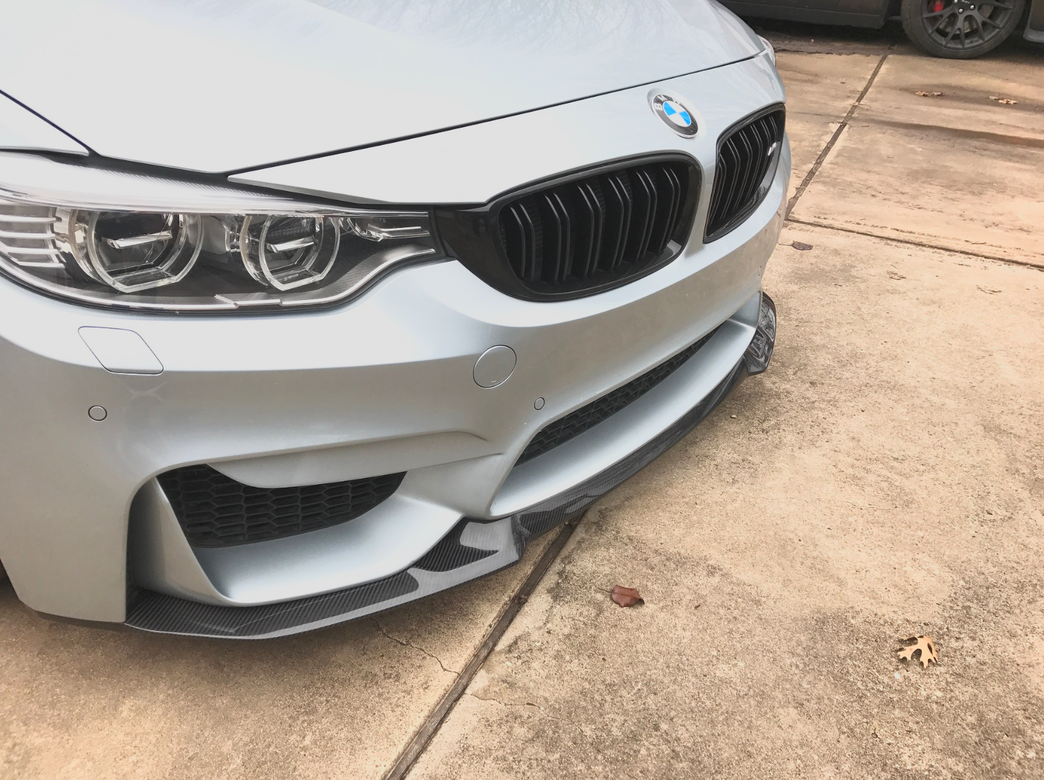 BMW F80 M3 F82 M4 Cs Style V2 Carbon Fiber Front Bumper Lip Kit | Trofeo Composites