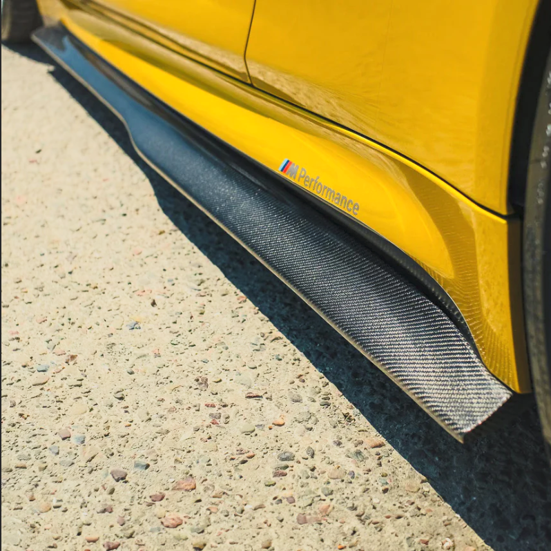 BMW F80 M3 Psm Style Full Carbon Fiber Side Skirts | Trofeo Composites