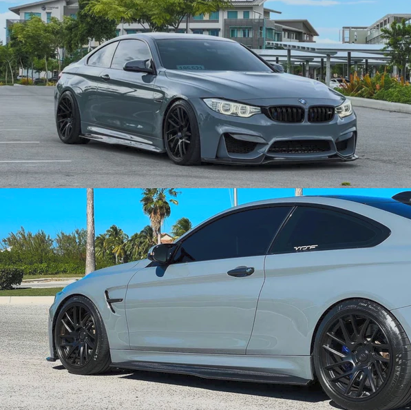 BMW F82 F83 M4 Psm Style Full Carbon Fiber Side Skirts | Trofeo Composites