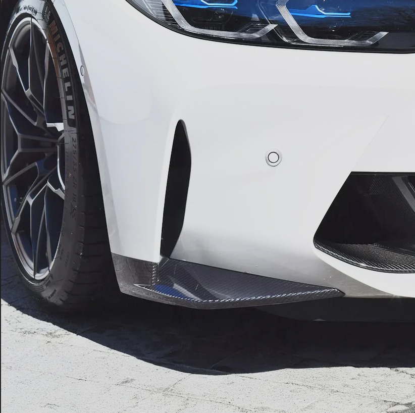 BMW G80 M3 G80/G82/G83 M4 OEM STYLE DRY CARBON FIBER FRONT SPLITTERS