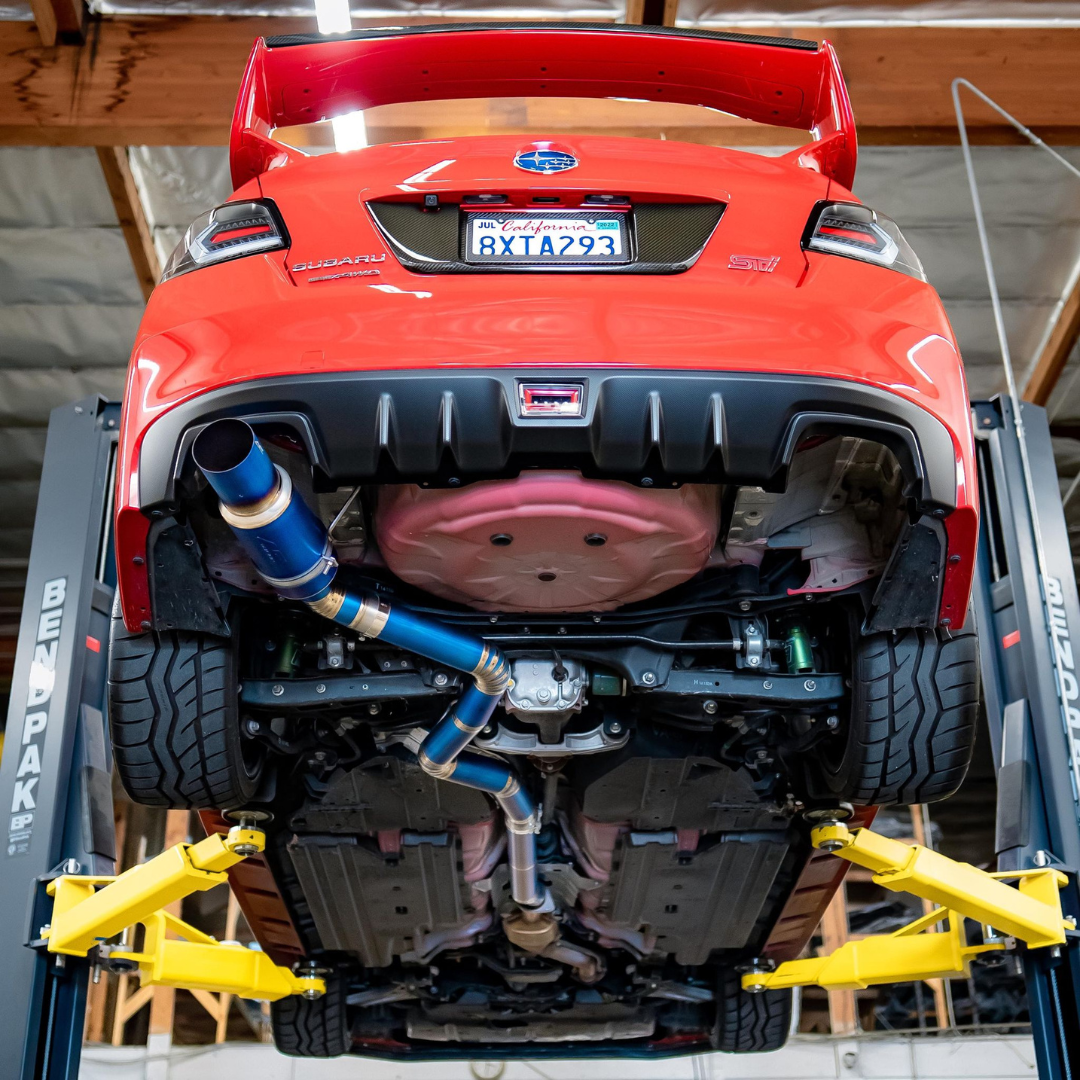 2015-2021 Subaru WRX STI AFD F1 Titanium Single Exit Exhaust