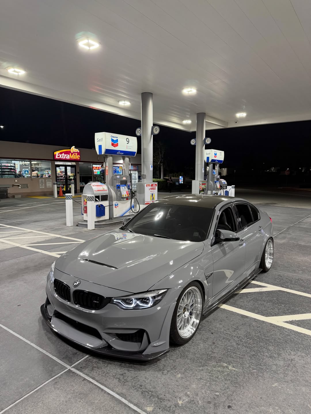 BMW F80 M3 F82 M4 Laptorr Style Carbon Fiber Front Bumper Lip Kit | Trofeo Composites