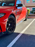 BMW G80 G82 G83 M3 M4 3D STYLE DRY CARBON FIBER Side Skirt