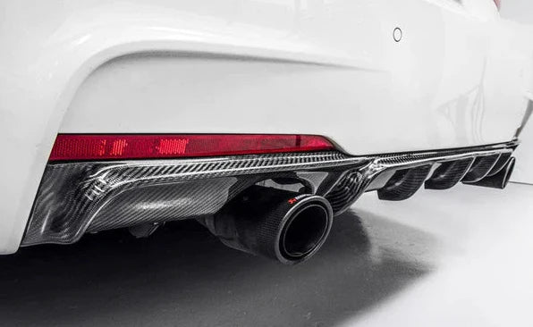 F30 3-Series M PERFORMANCE STYLE CARBON FIBER REAR DIFFUSER