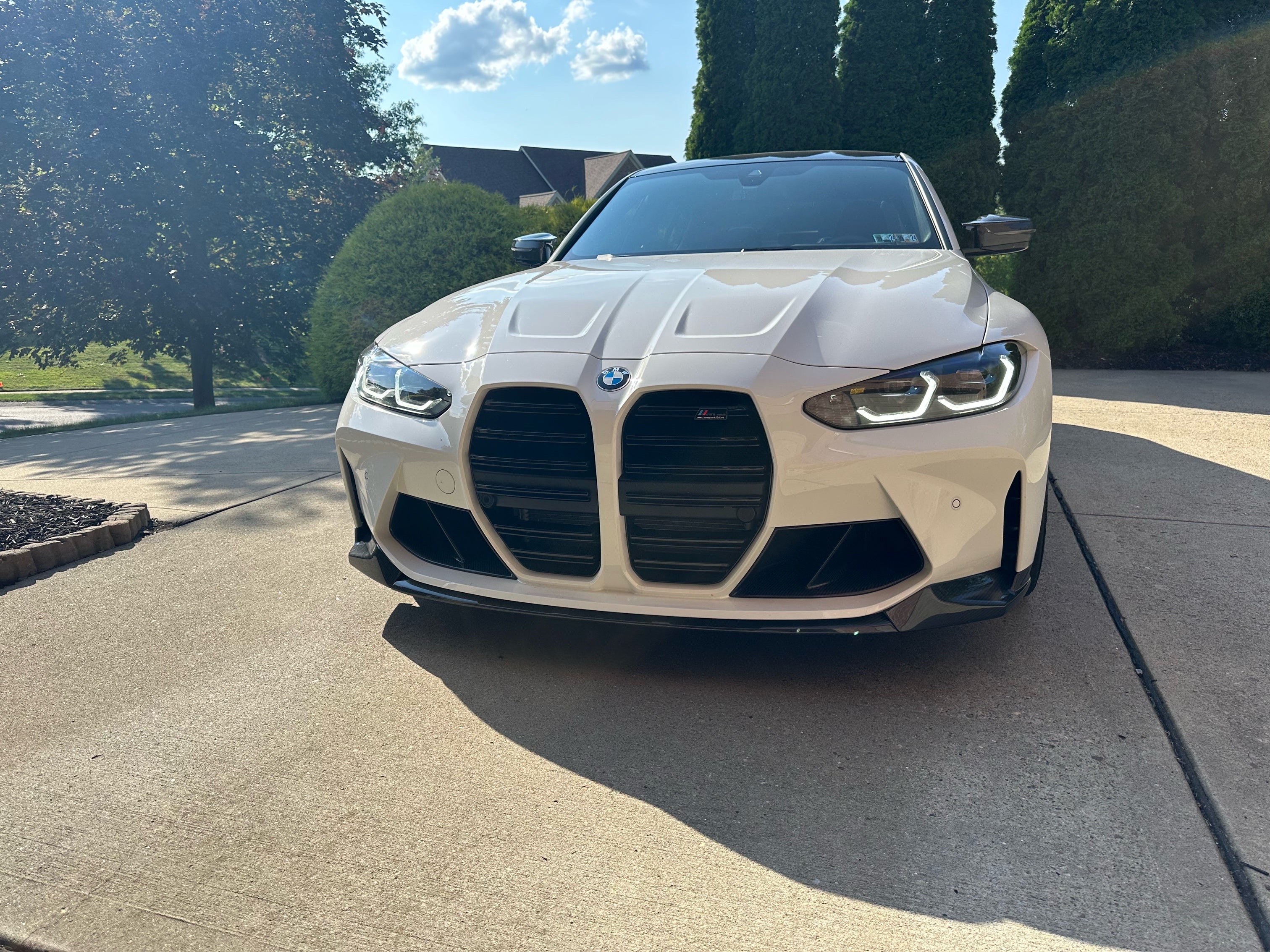 BMW G8X M3/M4 V1 CARBON FIBER FRONT AIR INLETS DUCTS