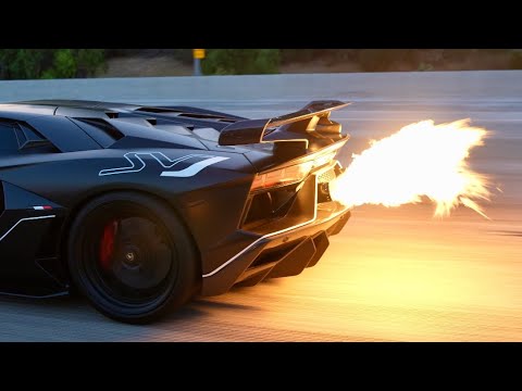 Lamborghini Aventador SVJ/Ultimae AFD F1 Exhaust - exhaust sound