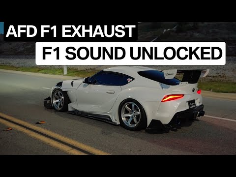 2020+ Toyota Supra A90/A91 F1 Exhaust - exhaust sound