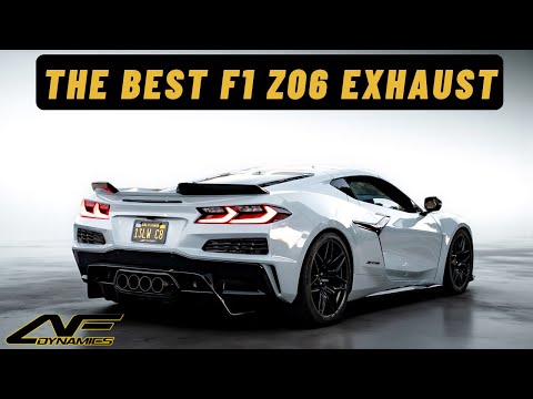 Chevrolet Corvette C8 Z06 AFD F1 Exhaust - exhaust sound