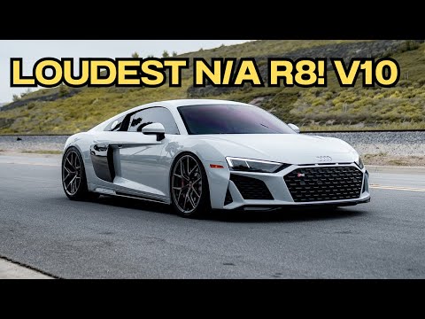 Audi R8 Titanium AFD F1 Exhaust - exhaust sound
