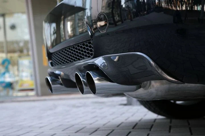 BMW E92 E93 M3 3D Style Carbon Fiber Rear Diffuser