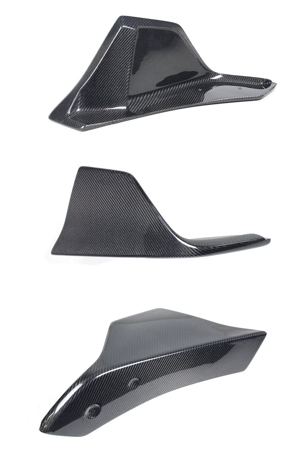 TOYOTA A90 A91 SUPRA AG STYLE CARBON FIBER REAR BUMPER SPATS